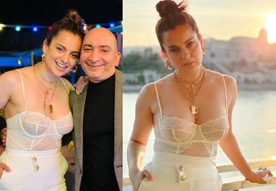 कंगना रनौत ने न्यूड मेकअप और ट्रांसपेरेंट ड्रेस पहने हुए अपने न्यूड शरीर हॉट सेक्सी अवतार [6 तस्वीरों के साथ]