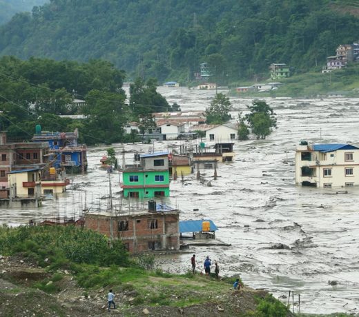 ncessant rains-triggered landslide, river erosion result in massive loss in Melamchi