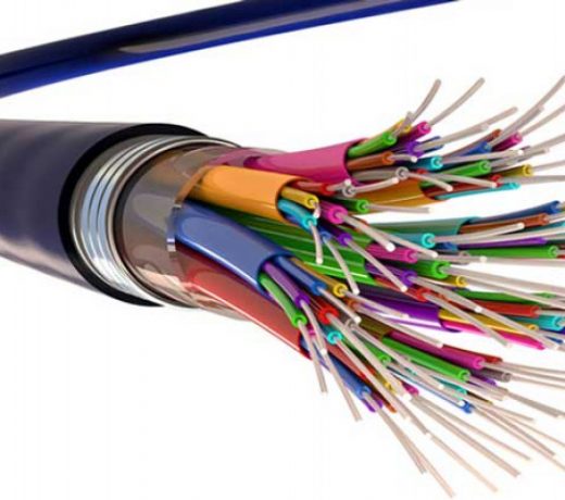 Optical fibres laid on 1,006 km length