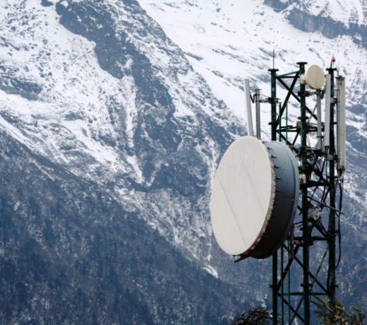 NTC’s 4G tower being set up in Humla