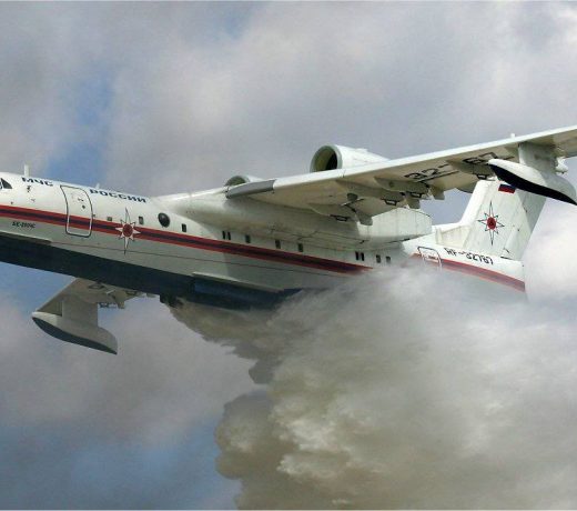 BREAKING : When the plane caught fire in the sky