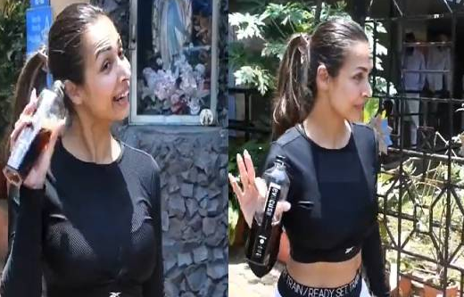 50 की उम्र में भी हॉट एक्ट्रेस मलाइका के हाथ में काले पानी देख सभी हैरान, पूछ रहे अजीबोगरीब सवाल