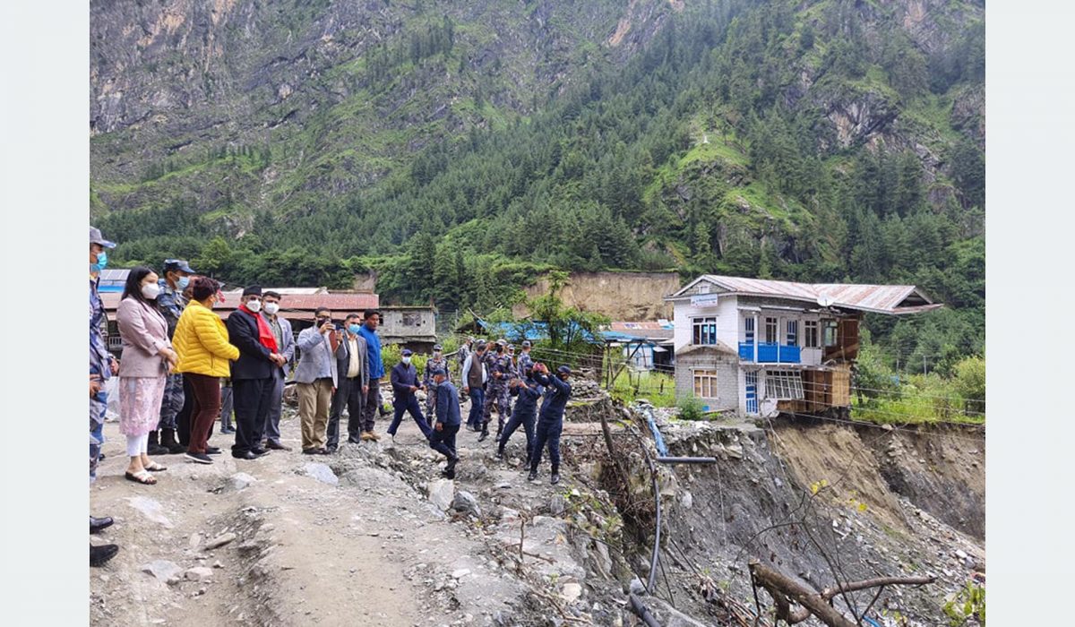 Govt to support disaster survivors : Chair Prachanda