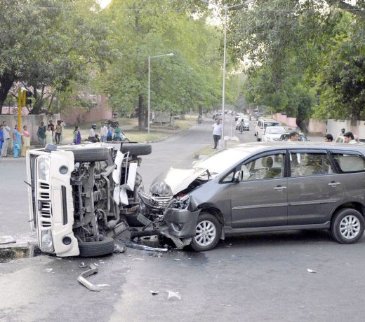 Two killed in road accident