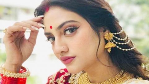 entertainment story actress nusrat jhan son yishaan birth certificate viral yash dasgupta name listed as father