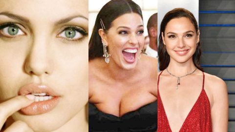 The Worlds Most Stunning Women Angelina Jolie, Ashley Graham, Gal Gadot 