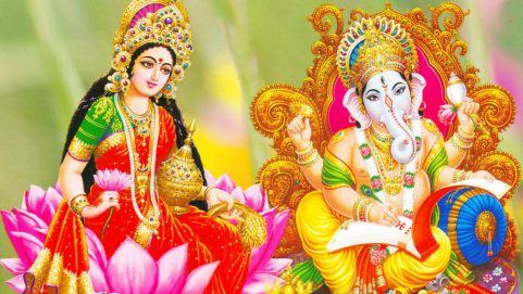 diwali laxmi and ganesh pooja