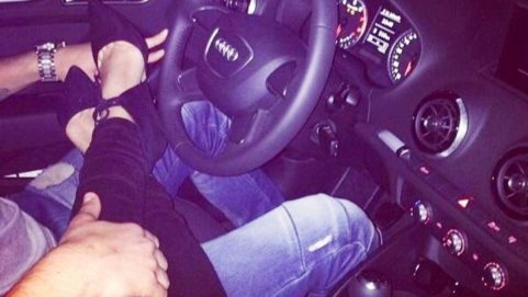 student ladies teacher sex in car