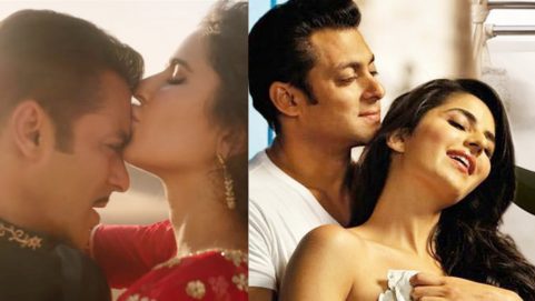 Salman Khan and katrina kaif romance hot kissing scene