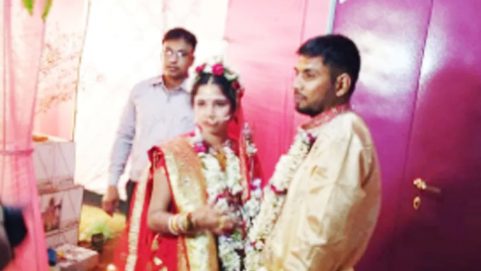 suhag raat bride and groom condition ias officer firstnight of marriage jamshedpur jharkhand parsudih case court