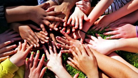 teamwork hand indian