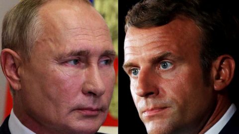 Macron, Putin hold phone call over Ukraine, stress need for diplomatic solution