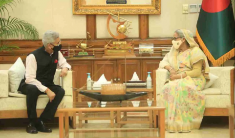 A meeting of the Joint Consultative Commission between India and Bangladesh is being held today
