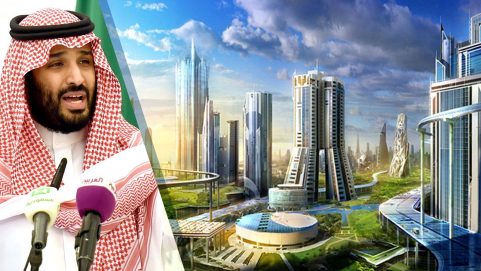 saudi arabia mbs billion doller neom project in desert