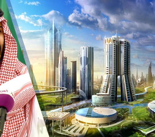 Arabia will build a glow-in-the-dark sea, billions of trees in the desert, wind-powered trains, fake moons