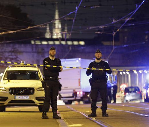 Brussels stabbing: 1 police officer killed, another injured, suspect shot in leg