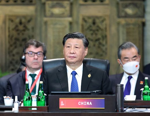 Chinese President Xi Jinping calls for meeting challenges of the time together at G20 summit