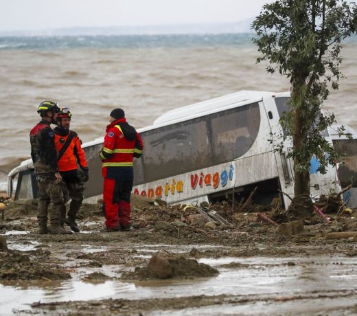 Eight dead on Italian island after landslide: reports