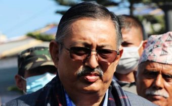 Home Minister Bal Krishna Khand