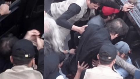 IMRAN KHAN INJURED IN FIRING INCIDENT DURING PTI LONG MARCH