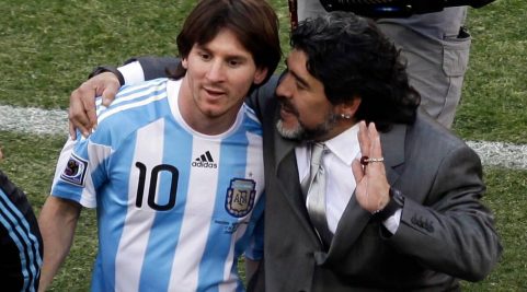 Maradonas World Cup absence strange for Messi, Argentina