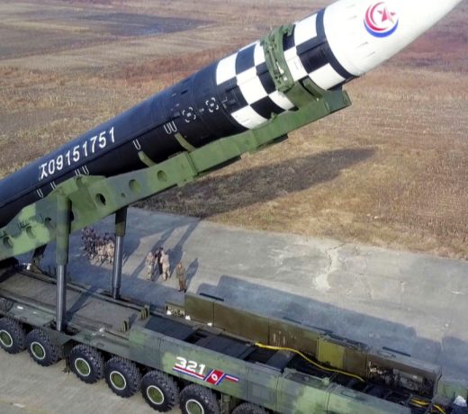 North Korea’s Kim boasts new ICBM as US flies bombers