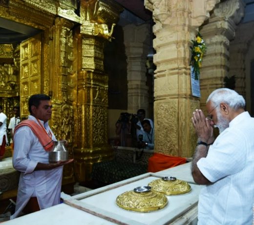 PM Modi visits Somnath Temple