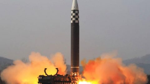 North Korean missile