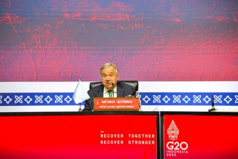 UN chief calls for solidarity to deal with global challenges ahead of G20 summit
