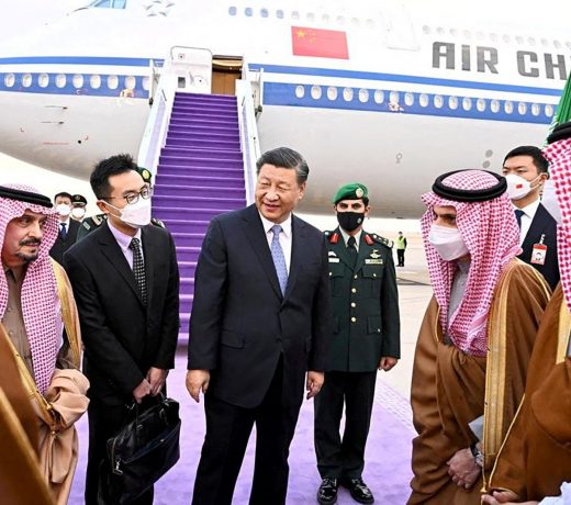 Chinese President Xi Jinping lands in Riyadh