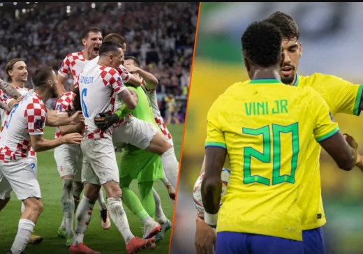 Croatia enters the semi-finals by shocking Brazil