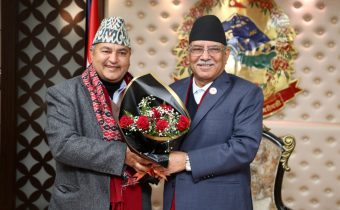 Chief Minister of Bagmati calls on Prime Minister Dahal