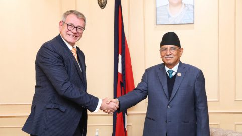 Germany’s ambassador pays courtesy call on PM Dahal