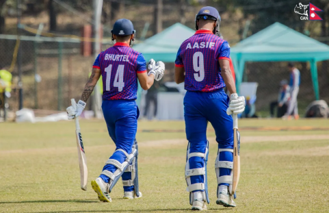 ACC Premier Cup Nepal VS Qatar