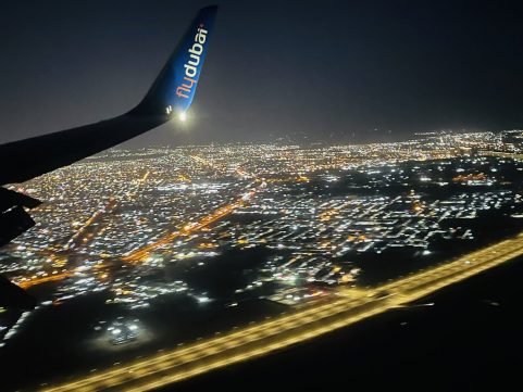 Fly Dubai's engine failed