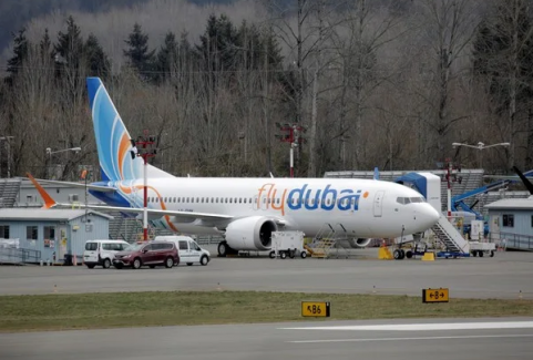 FlyDubai plane lands safely