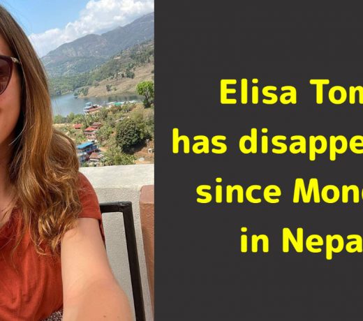 Elisa Toma missing from Nepal : mother’s appeal to help in the search