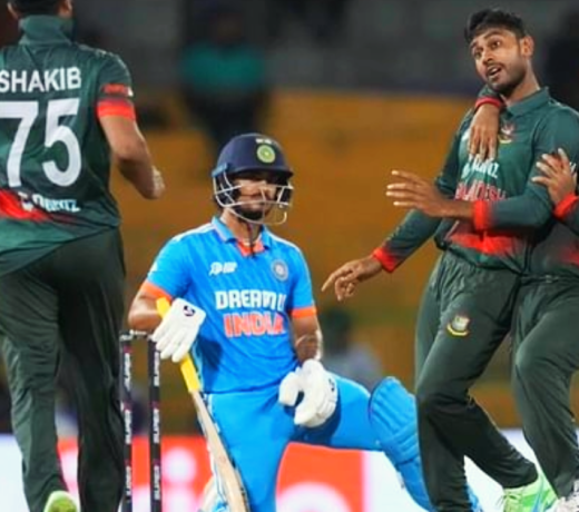 India vs Bangladesh Asia Cup 2023 : बांग्लादेश ने 6 रन से छीन लिया मैच