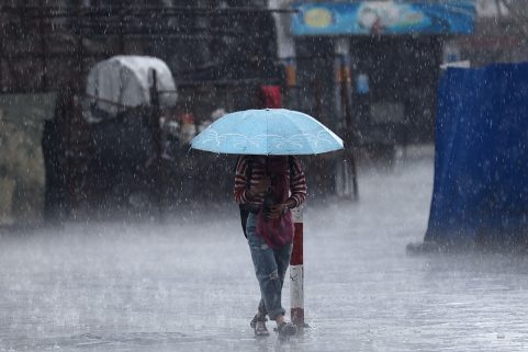 Persistent monsoon triggering extended rainfall in Nepal
