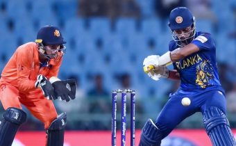 Sri Lanka wins World Cup against Netherlands by 5 wickets