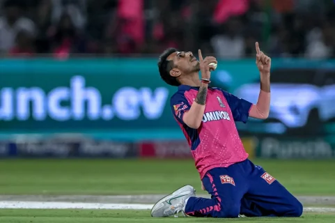 cricket news rr vs mi yuzvendra chahal made record by taking 200 wickets ipl history he took tilak verma wicket ipl 2024