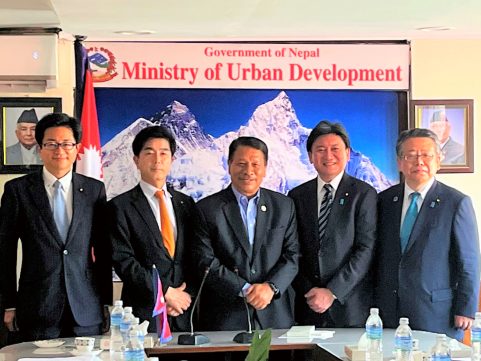 Japanese lawmakers travel to Nepal