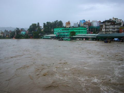 One individual perishes after being carried away by the water in the Balkhu River
