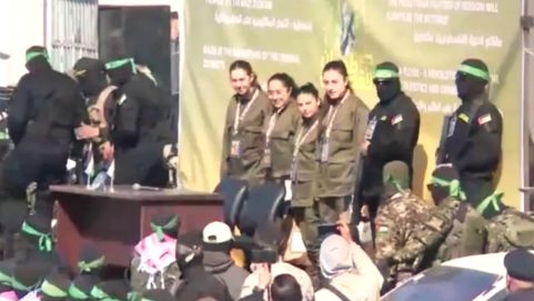 Hamas Releases Four Israeli Women Hostages