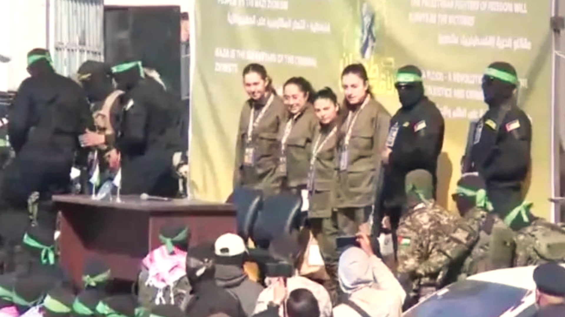 Hamas Releases Four Israeli Women Hostages
