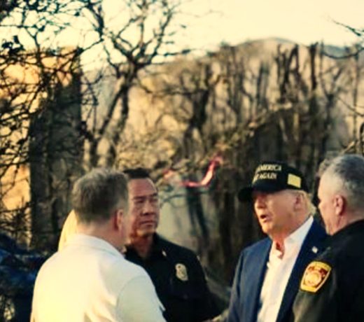 US President Trump Visits Fire-Affected Los Angeles: Expresses Anger Over Governor’s Actions