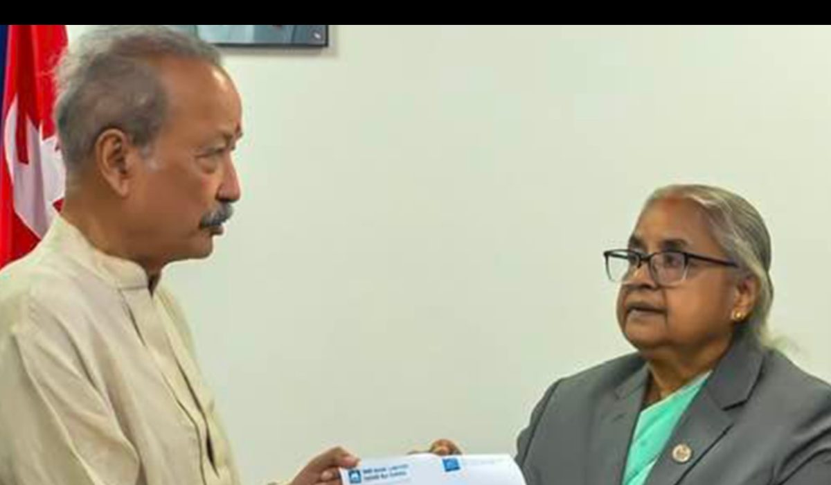 Divyamani Rajbhandari Donates NPR 5.1 Million to Infrastructure Reconstruction Fund
