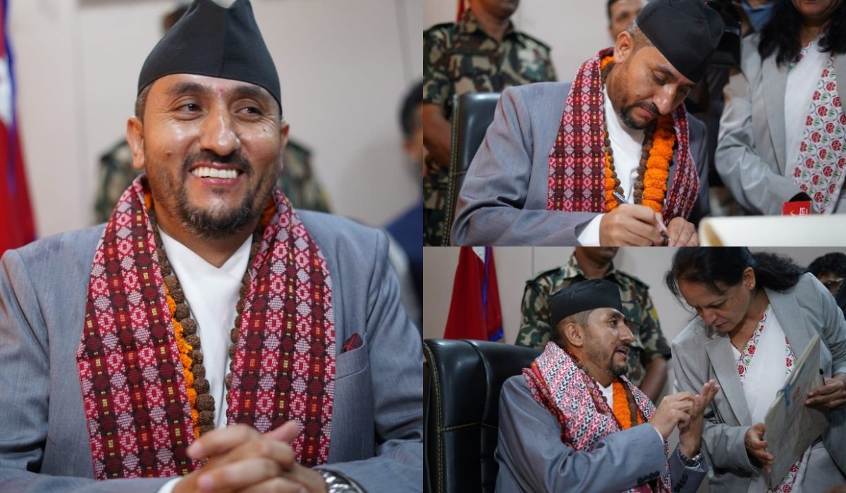 Minister Kharel receives important responsibility