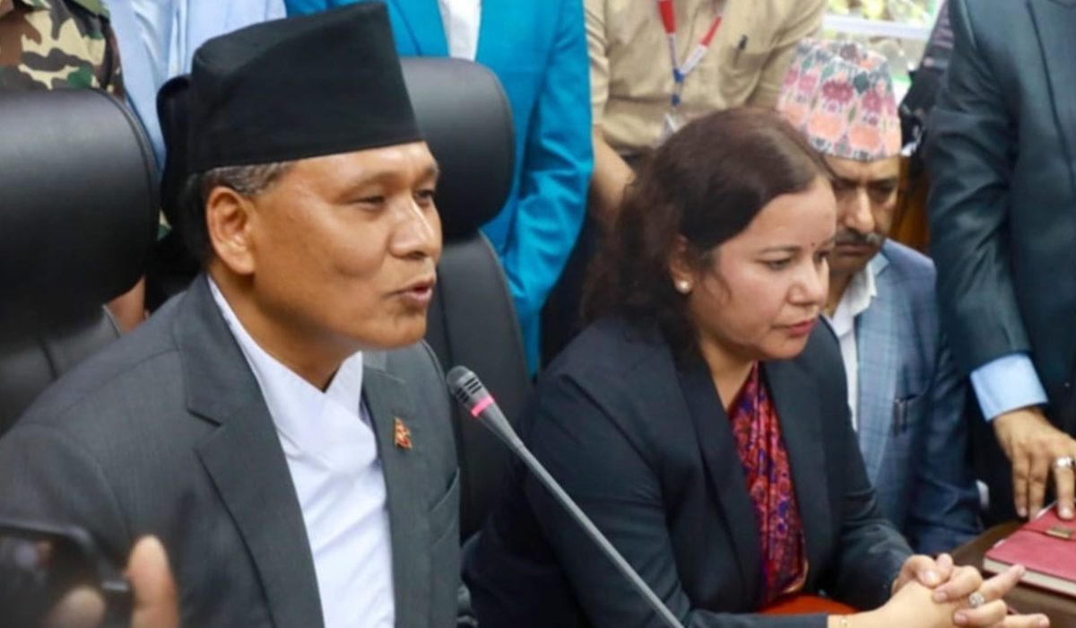 Energy Minister Kulman Ghising speaks about resignation