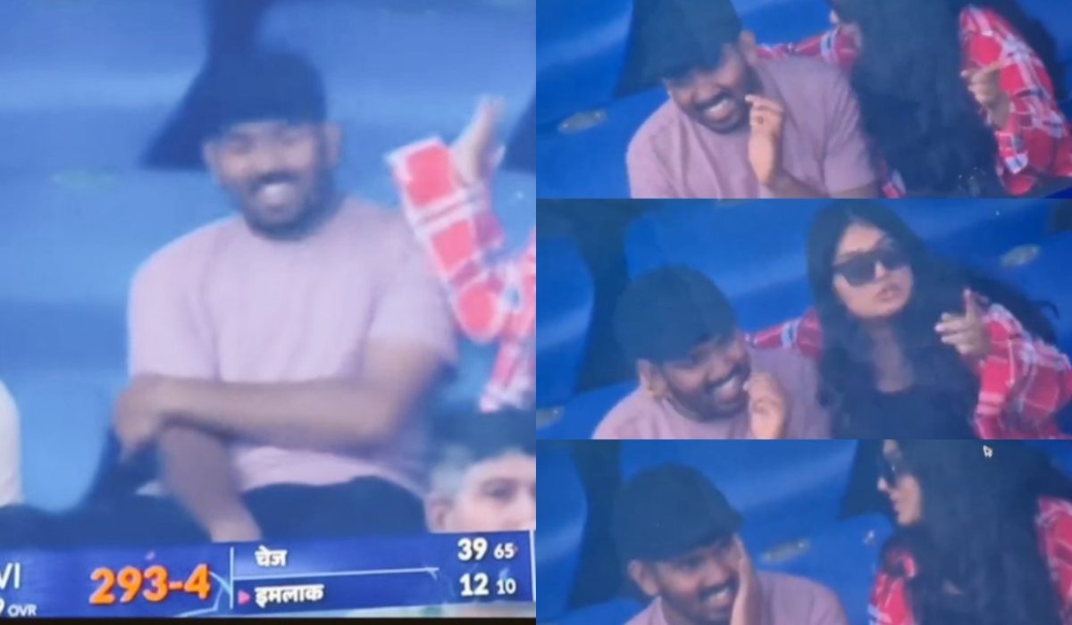 Cricket Roared on the Pitch, but This Couple’s Drama Stole the Stadium! (Viral Video)